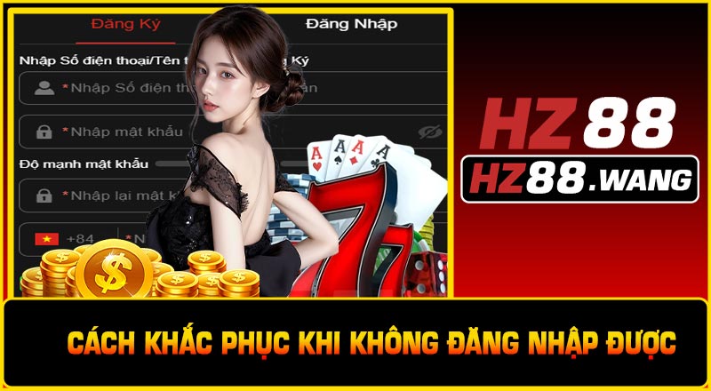 Cách Khắc Phục Khi Không Đăng Nhập Được