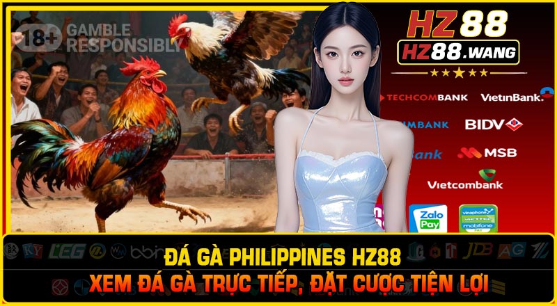 Đá Gà Philippines HZ88 – Xem Đá Gà Trực Tiếp, Đặt Cược Tiện Lợi