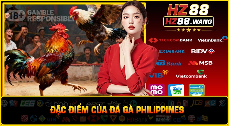 Đặc điểm của đá gà Philippines