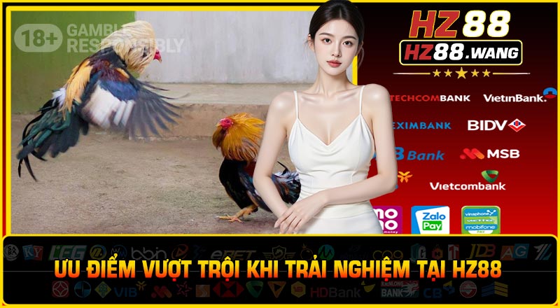 Ưu điểm vượt trội khi trải nghiệm tại HZ88